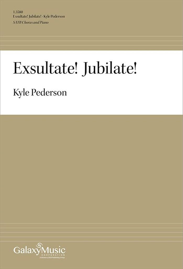 Exsultate! Jubilate!